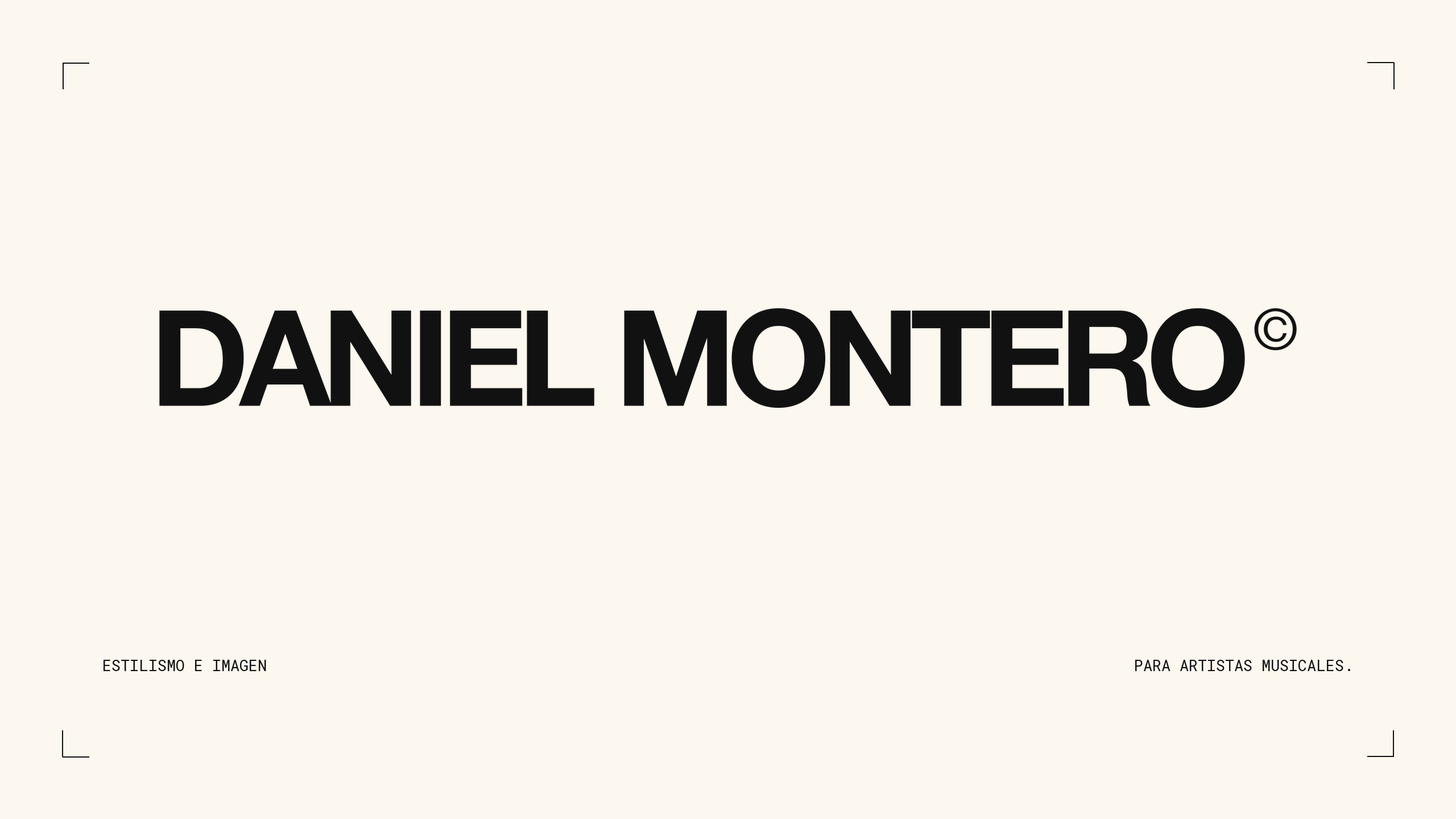 Logotipo positivo / La identidad en marfil