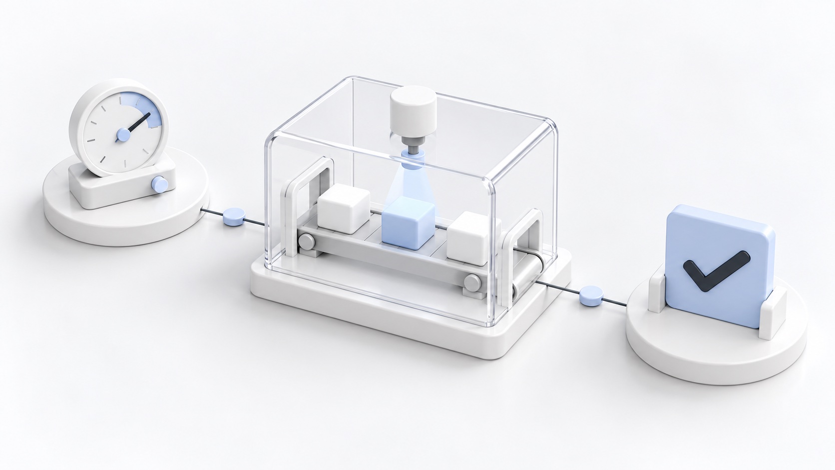 Piloto de automatización protegido con medición y control de salida