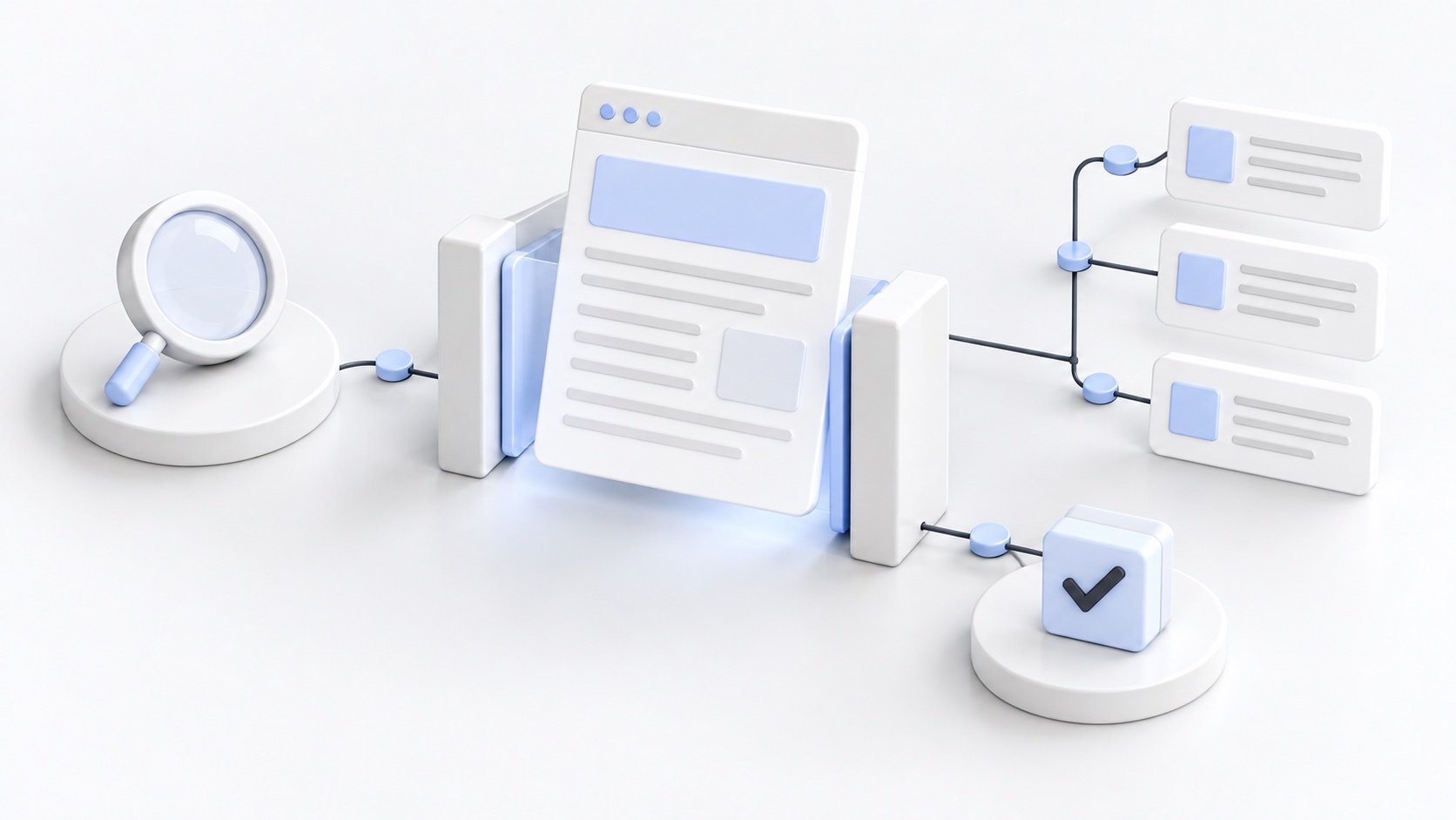 Página web conectada a una lupa y respuestas mediante un control de acceso abierto