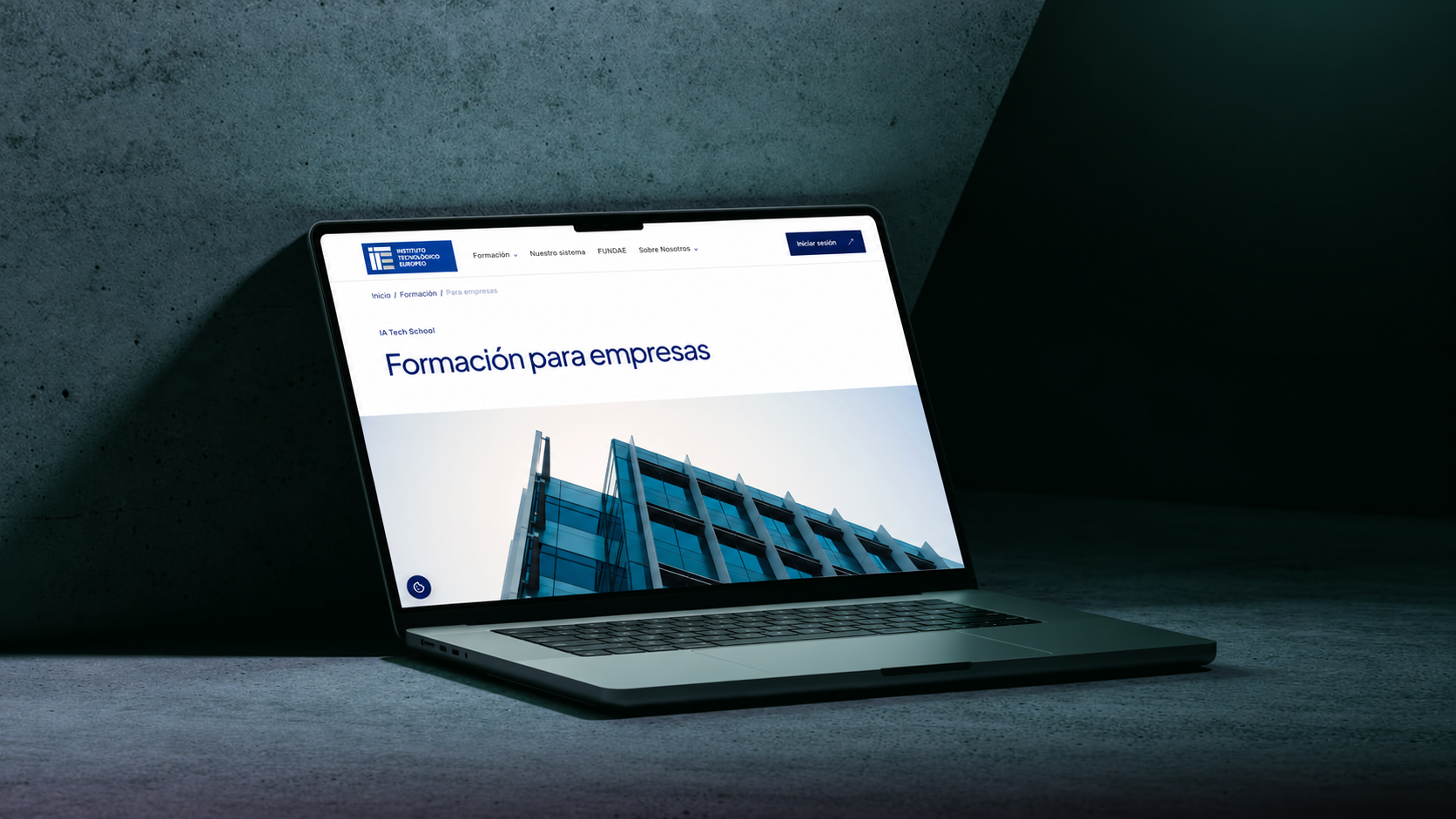 Web inteligente desarrollada para ITE
